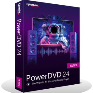 CyberLink PowerDVD Ultra 24 For Windows [Lifetime License]